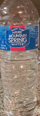 Trader Joes Water