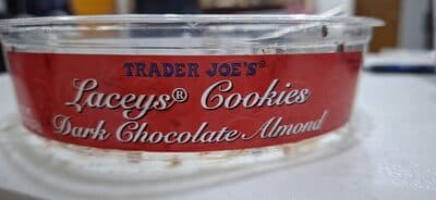 Laceys Cookies Dark Chocolate Almond