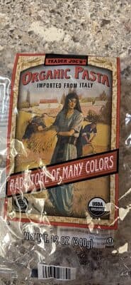 Vegetable Radiatore Organic Pasta