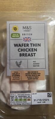 Wafer Thin Chicken Breast