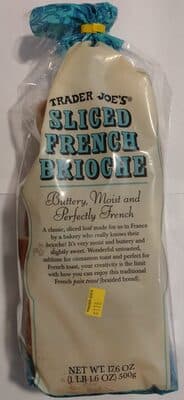 Sliced French Brioche