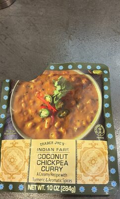COCONUT CHICKPEA CURRY
