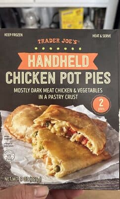 Handheld Chicken Pot Pies