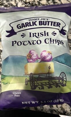 Garlic Butter Irish Potato Chips