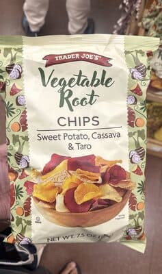 Vegetable Root Chips Sweet Potato, Cassava & Taro