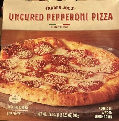 Trader Joe’s Uncured pepperoni Pizza