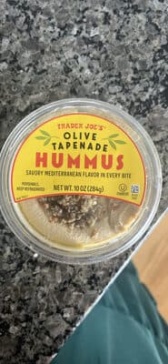 Olive Tapenade Hummus