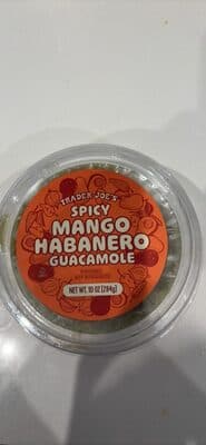 Spicy Mango Habanero Guacamole