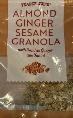 Almond Sesame Ginger Granola
