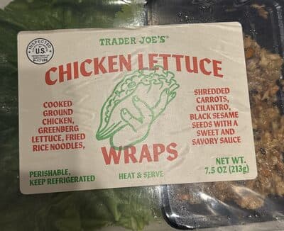 Chicken Lettuce Wraps