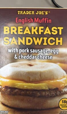 English Muffin Breakfast Sandwich