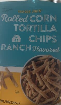 Toasted Corn Tortilla Chips Ranch Flavored
