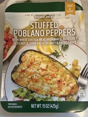 Stuffed Poblano Peppers