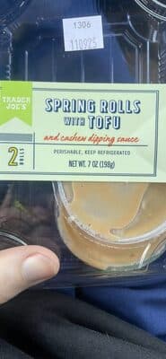 Spring Rolls with Tofu