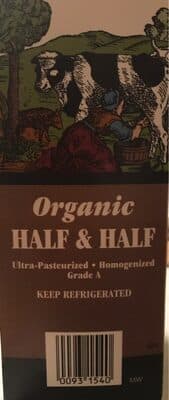 Organic Half & Half