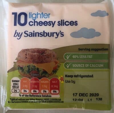 Lighter Cheesy Slices