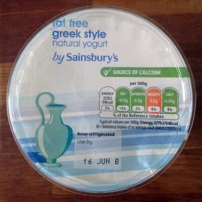 Greek Style Natural Yogurt