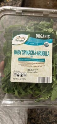 Baby Spinach & Arugula Mix