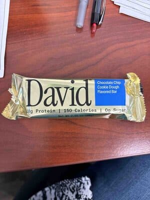 Chocolate Chip Cookie Dough Flavored Bar