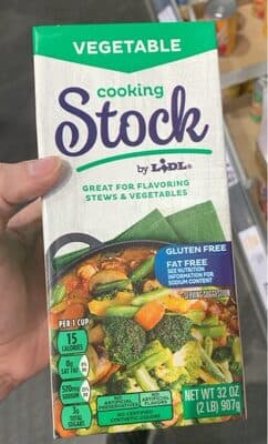 Vegetable Cooking Stock