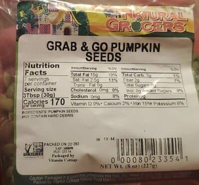 Pumpkin Seeds Non-GMO