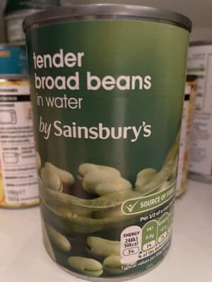 Tender Broad Beans