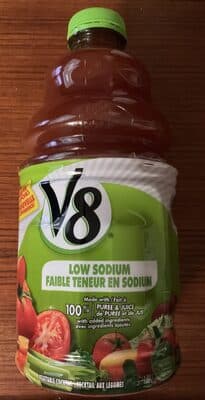 V8 Low Sodium Vegetable Cocktail