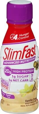 Vanilla Cream Flavored Advanced Nutrition Meal Replacement Shake