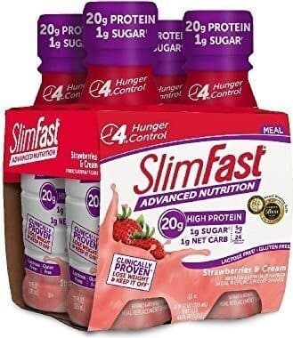 Strawberries & Cream Advanced Nutrition Meal Replacement Shake
