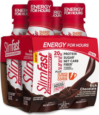 Rich Chocolate Advanced Energy Meal Replacement Shake