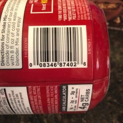 Fudge Brownie Batter Flavored Keto Meal Shake Mix