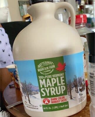 100% Pure Vermont Maple Syrup