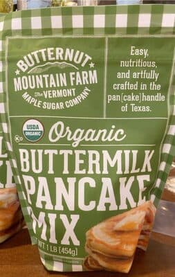 Organic Buttermilk Pancake Mix