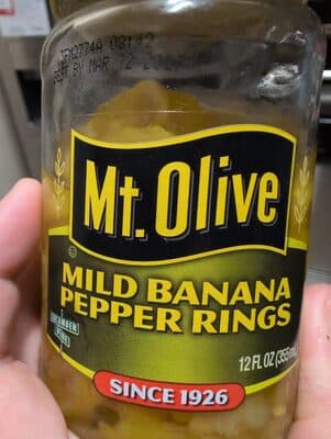 Mild Banana Pepper Rings