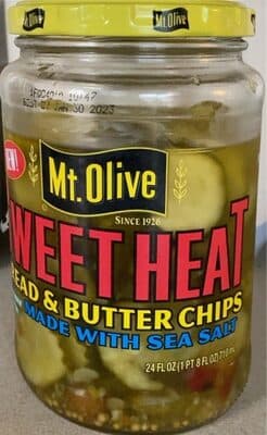 Sweet Heat Bread & Butter Chips