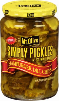 Hamburger Dill Chips Simply Pickles