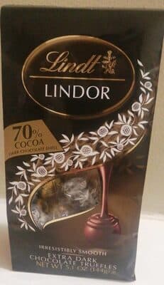 Extra Dark Chocolate Truffles, Assorted, White, Milk