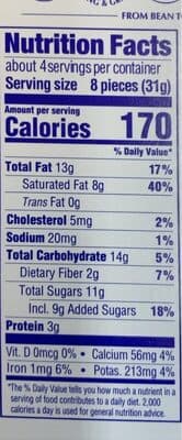 55% COCOA MILK CHOCOLATE WITH INTENSE COCOA NOTES