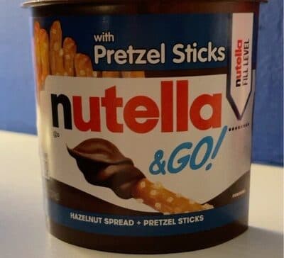 Hazelnut Spread + Pretzel Sticks