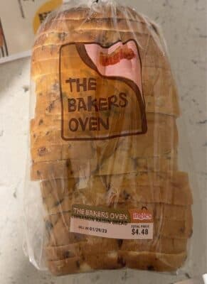 Cinnamon Raisin Bread