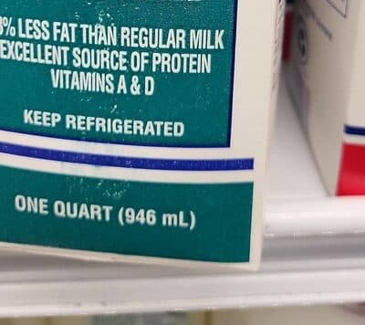 Reduced Fat Milk