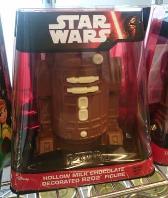Hollow Milk Chocolate Decorated R2D2