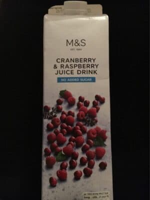 Cranberry & Raspberry Juice Drink