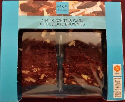 Milk White & Dark Chocolate Brownies