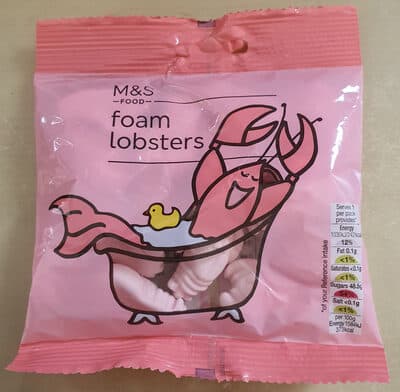 foam lobsters
