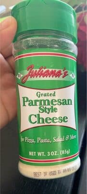 Grated Parmesan Style Cheese