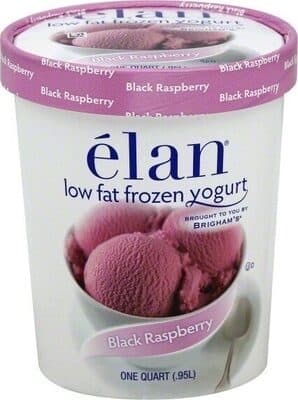Black Raspberry Frozen Yogurt