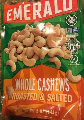 Roasted & Salted Whole Cashews