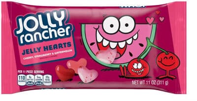 Cherry, Strawberry & Watermelon Jelly Hearts