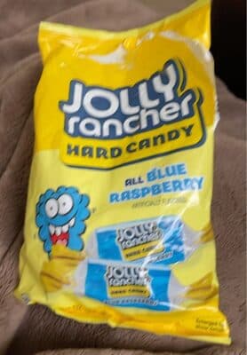 All Blue Raspberry Hard Candy